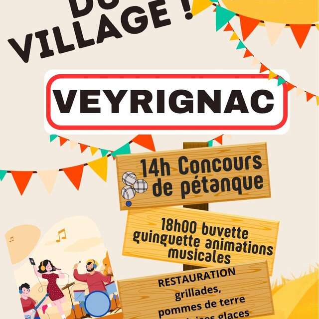 Fête du village à Veyrignac