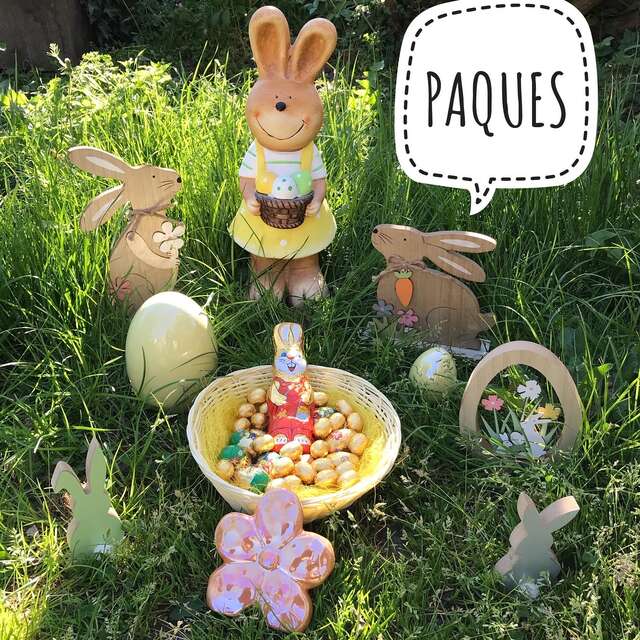 Chasse aux oeufs et tombola aux Grottes de Presque