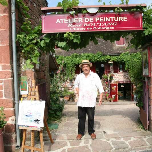 Atelier de peinture de René Boutang