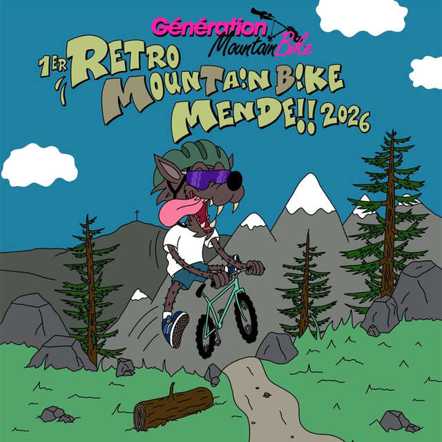RETRO MOUNTAIN BIKE MENDE - 1ÈRE ÉDITION
