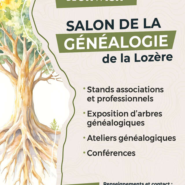 SALON DE LA GÉNÉALOGIE DE LA LOZÈRE - 9ÈME ÉDITION