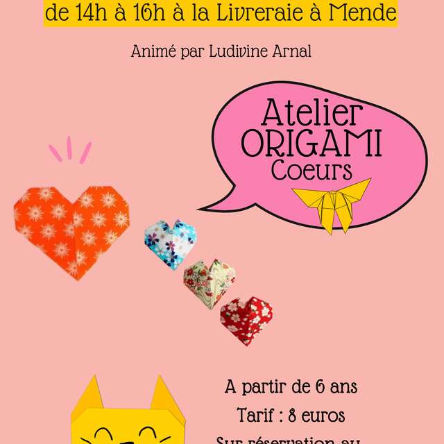 ATELIER ORIGAMI : COEURS