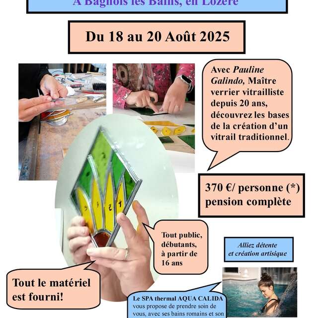 STAGE INITIATION AU VITRAIL