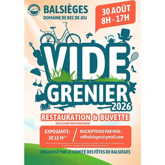 PUCES / VIDE GRENIER À BALSIÈGES