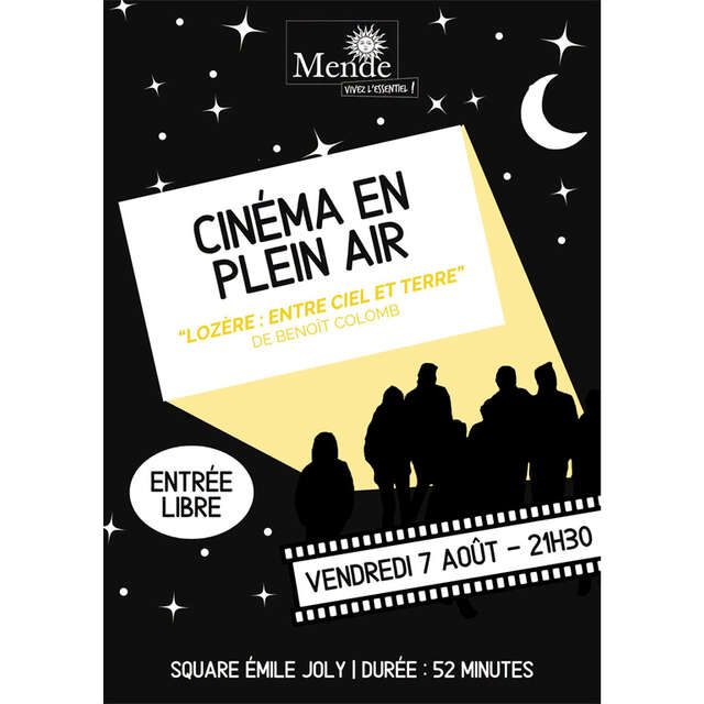 CINÉ EN PLEIN AIR : "LOZÈRE, ENTRE CIEL ET TERRE"