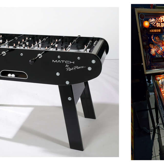 SALLE DE JEUX D'ARCADE ÉPHÉMÈRE