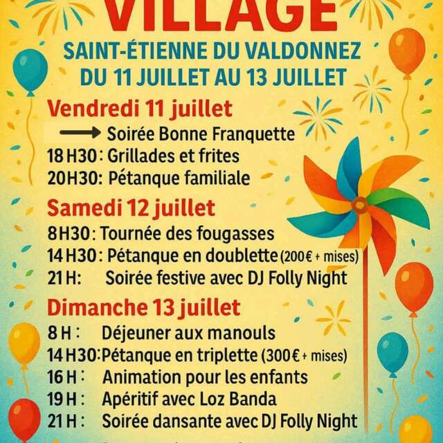 FÊTE VOTIVE