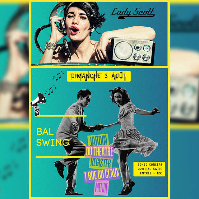 CONCERT JAZZ LADY SCOTT, SUIVI D'UN BAL SWING