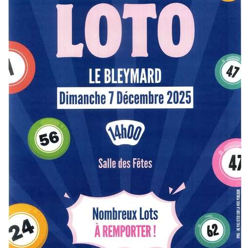 LOTO AU PROFIT DU TÉLÉTHON