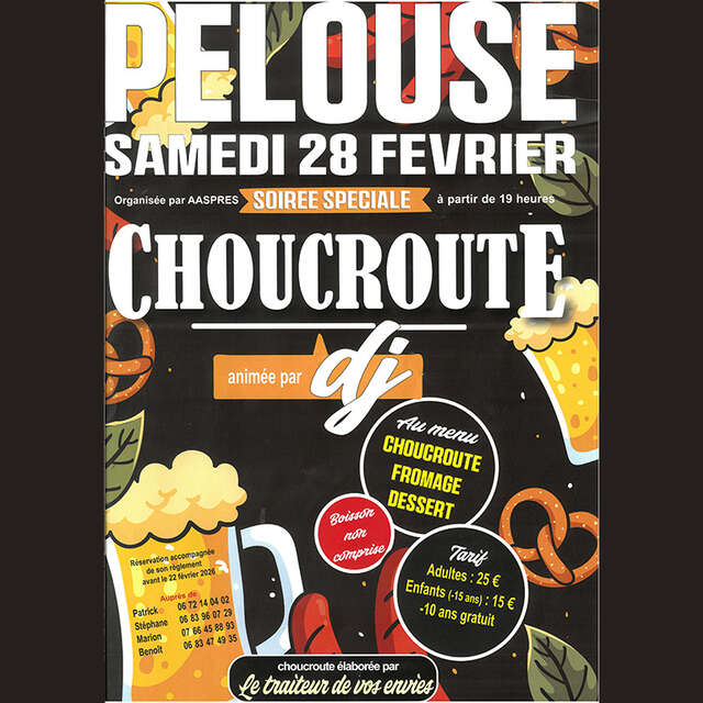 SOIRÉE CHOUCROUTE