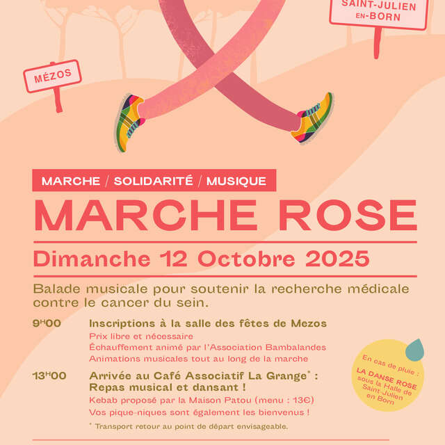 Marche rose