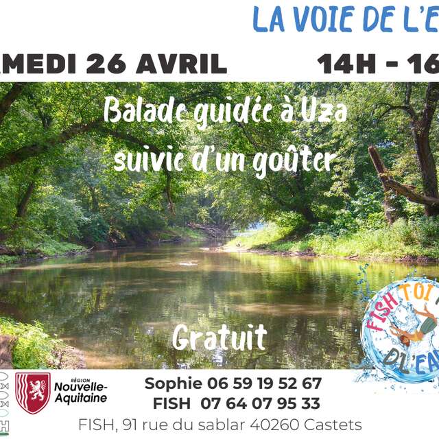 Balade guidée "Sur la voie de l'eau"