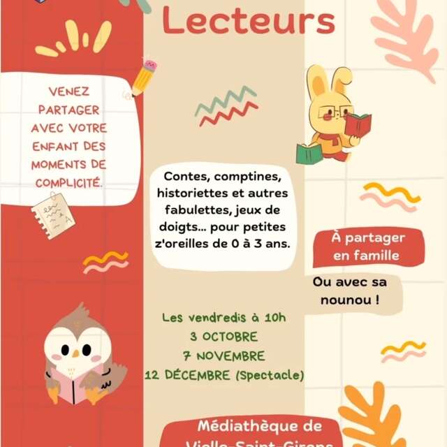 Spectacle Bébés lecteurs