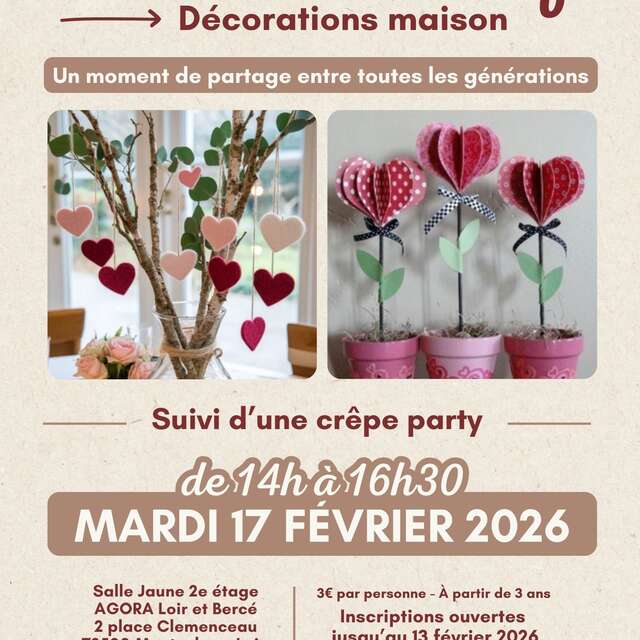 Atelier créatif - Décorations maison