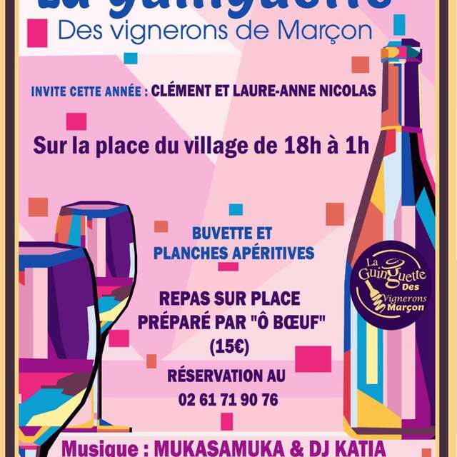 La Guinguette des vignerons de Marçon