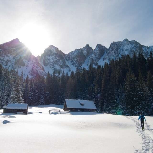 Randonnée raquettes à neige dans le Mercantour
