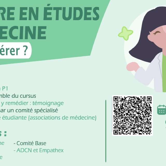 Conférence - Bien-être en études de médecine - Comment gérer ?