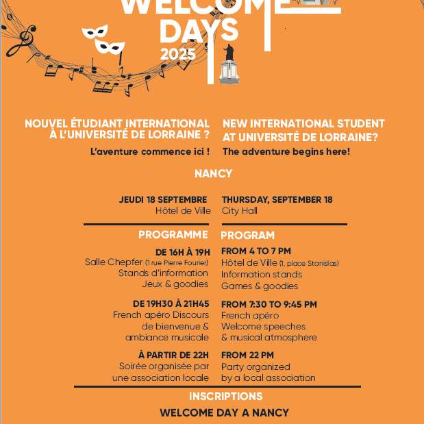 Vie Étudiante - Welcome Day !