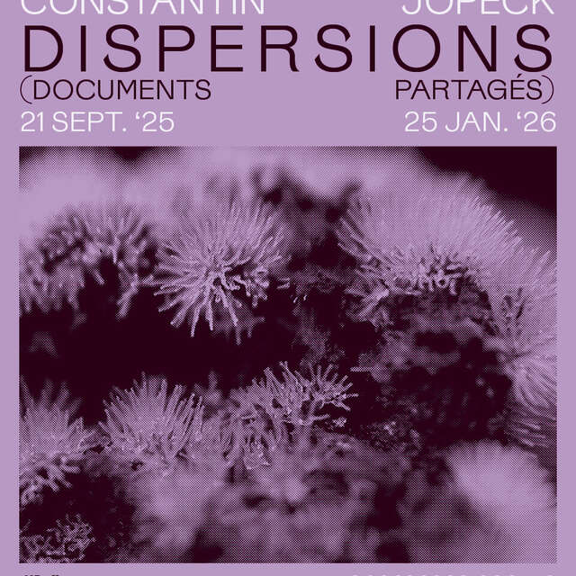 Exposition - Dispersions (documents partagés) - Stéphanie Lagarde et Constantin Jopeck