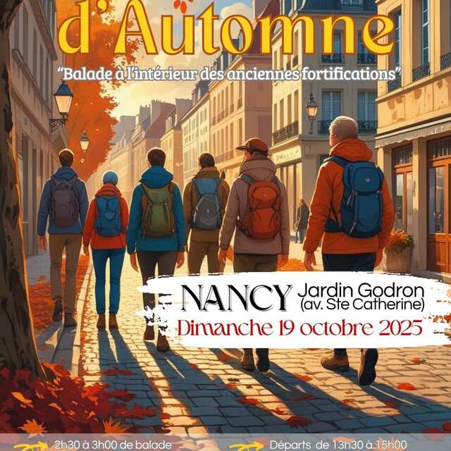 Randonnée d'Automne à Nancy