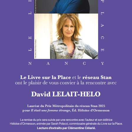 Rencontre - Livre sur la Place - David Lelait-Helo et Clémentine Célarié