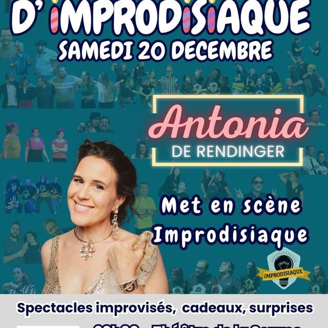 Les 25 ans d'Improdisiaque : Spectacle improvisé