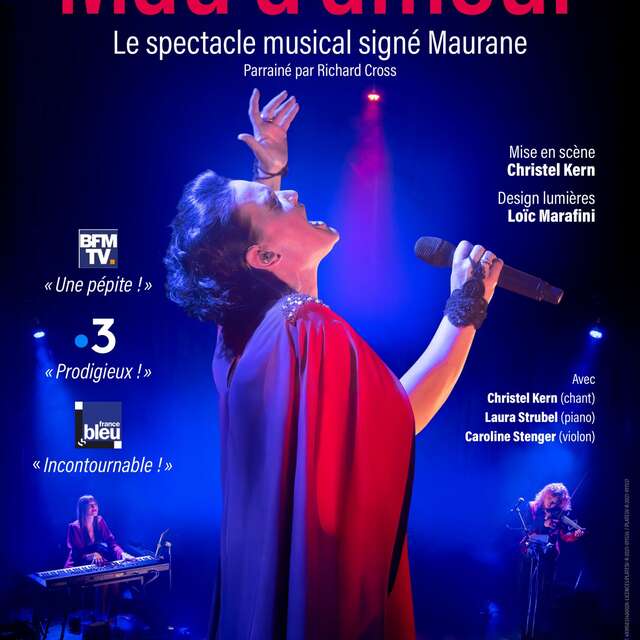 Spectacle musical - Mau d’âmour - l’hommage vibrant à Maurane