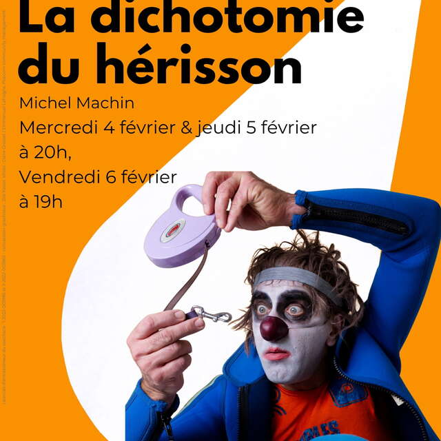 Spectacle théâtral - La dichotomie du hérisson – Michel Machin