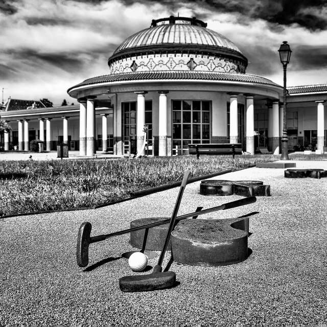 Minigolf à Contrexéville