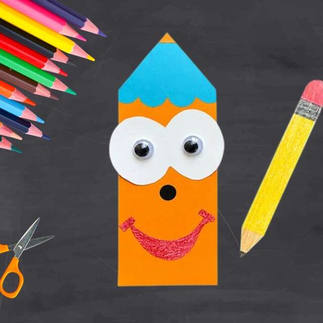 Atelier créatif "marque page crayons"