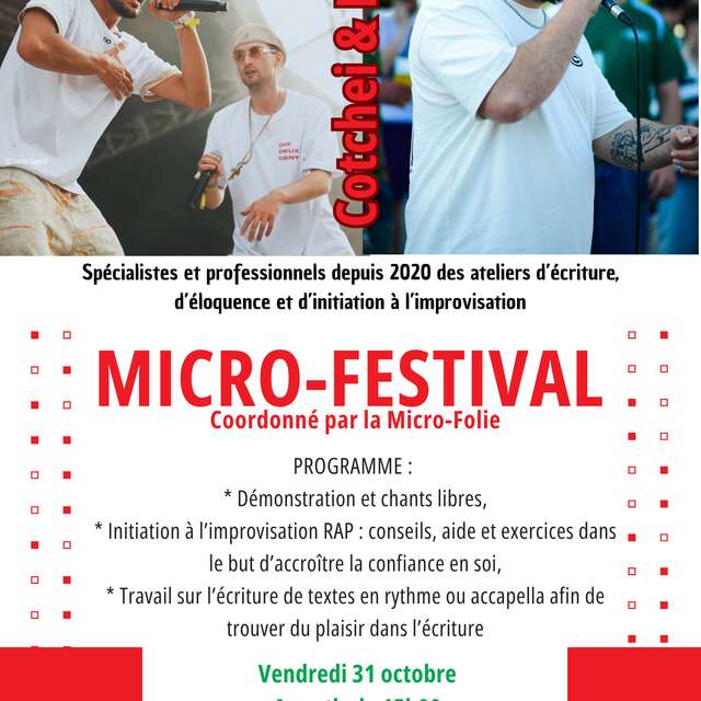 Micro festival par la Micro-Folie avec Cotchei & Bogdan