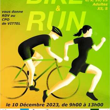 RUN AND BIKE