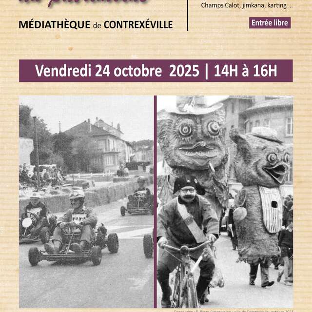 Pause Café du Patrimoine : Souvenirs en fête