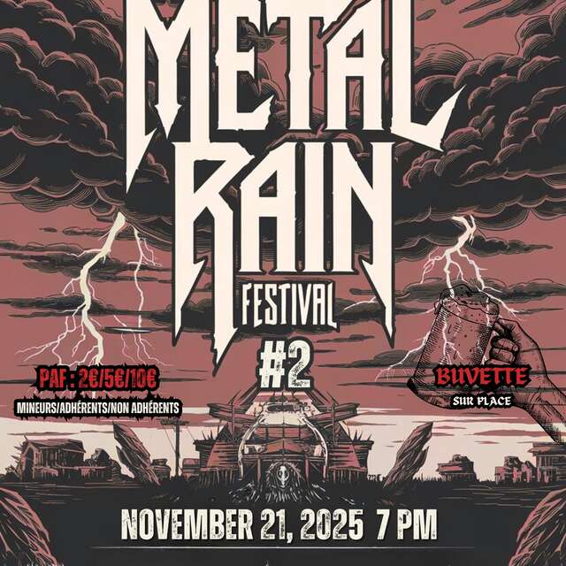 Festival Métal - Les Vendredis de la Toupie