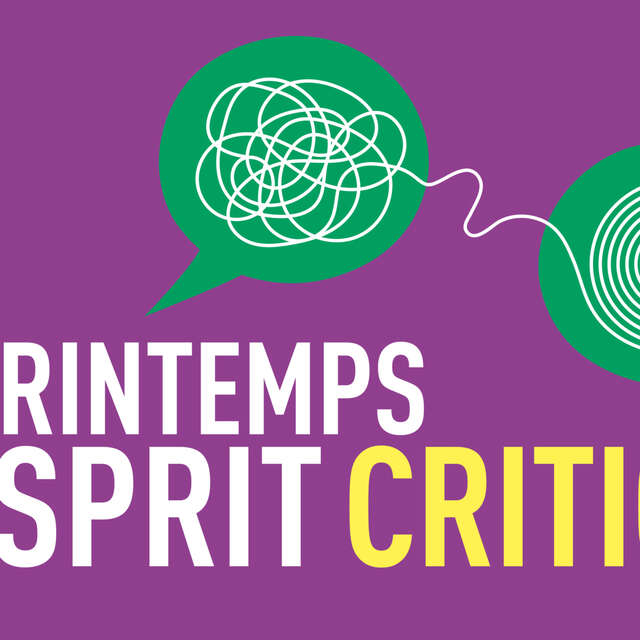 Atelier "aiguiser son esprit critique"