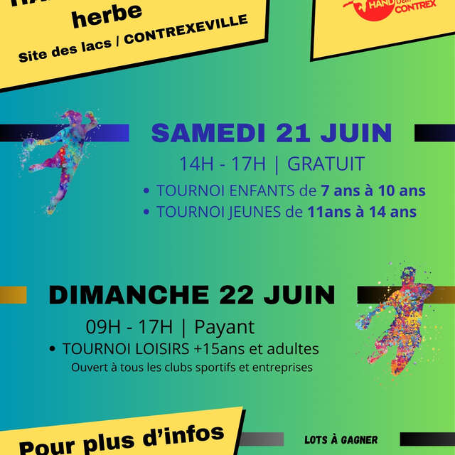 Tournoi de Handball sur herbe