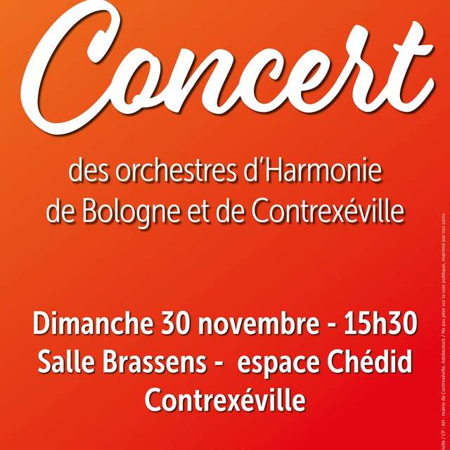 Concert des Orchestres d'Harmonie