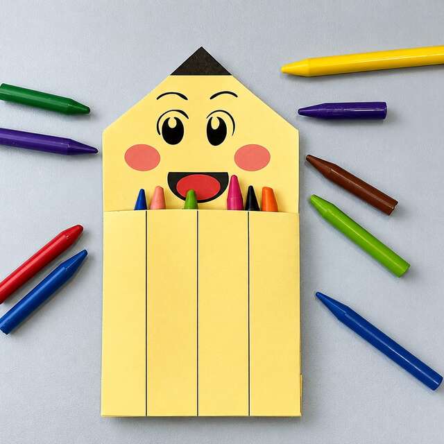 Atelier créatif "pochette à crayons"