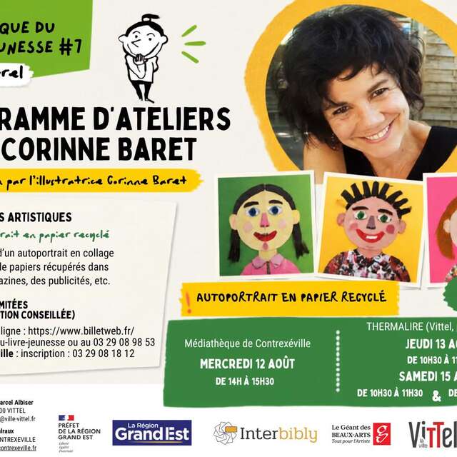 Atelier artistique avec l'illustratrice Corinne Baret
