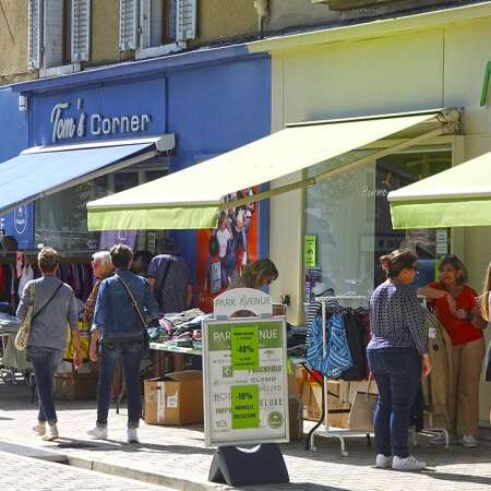Grande braderie des commercants