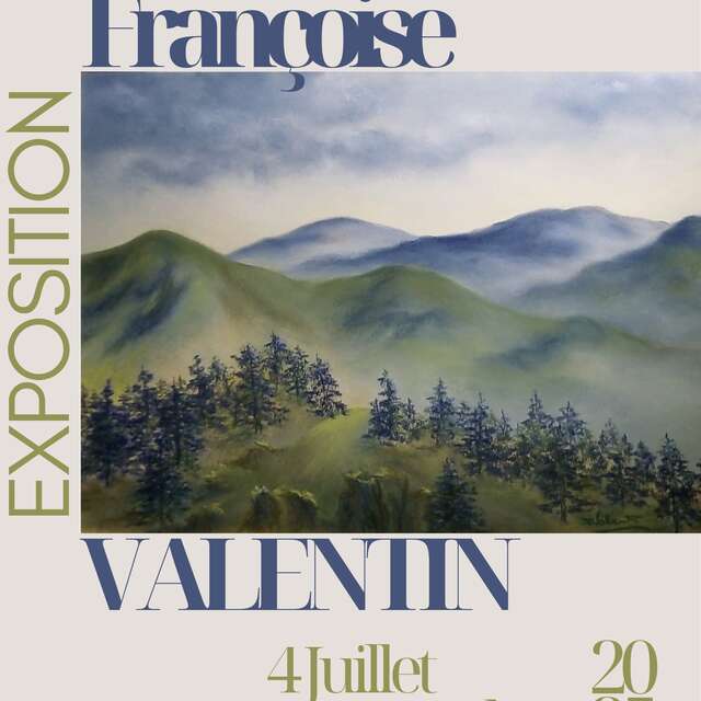 Exposition de peinture Françoise Valentin