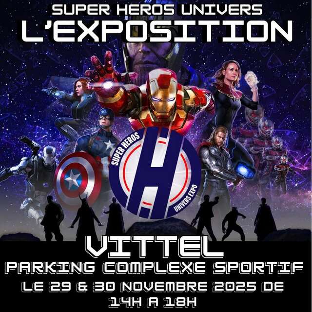 Exposition super héros univers