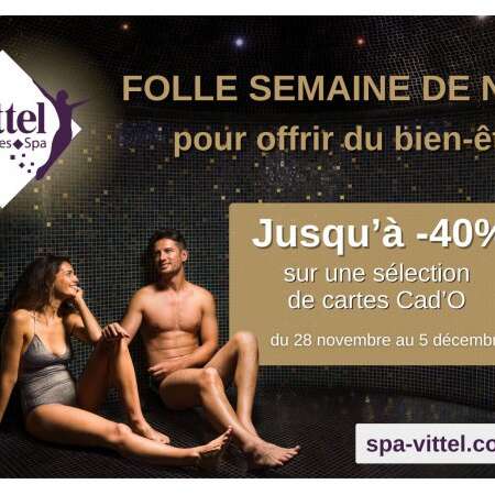 Folle semaine de Noël au Vittel spa