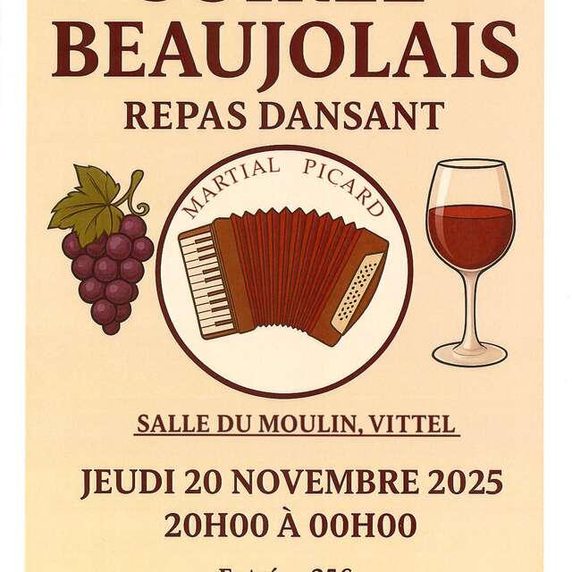 Soirée Beaujolais nouveau