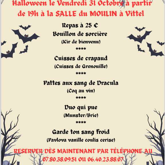 Soirée Halloween