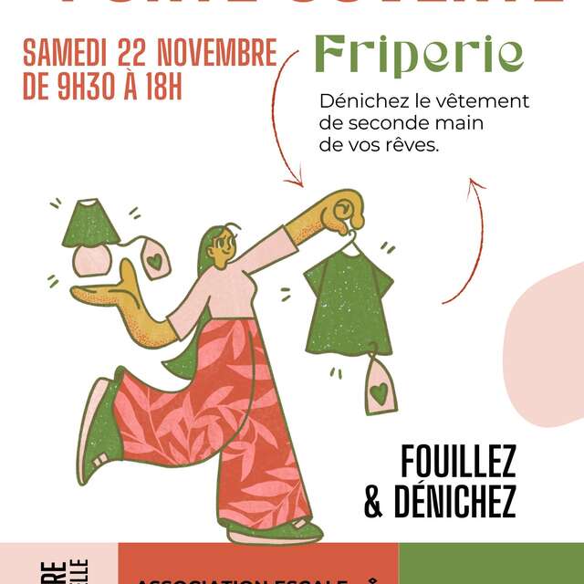 Porte ouverte Friperie de l'Escale