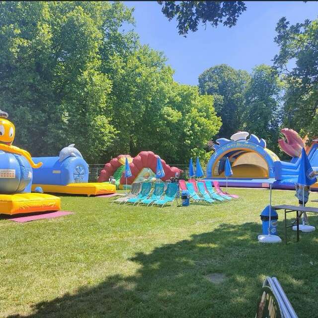 Parc de structure gonflables
