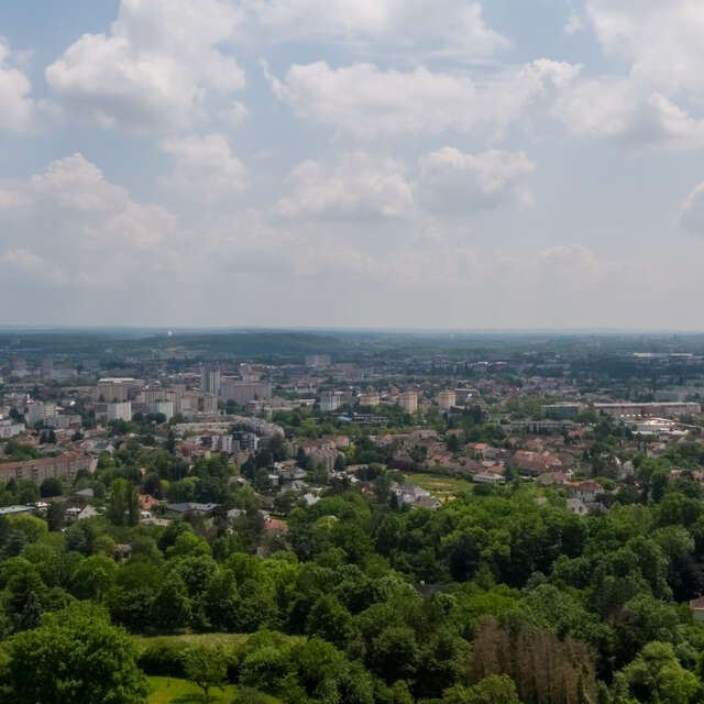 Der Aussichtspunkt Crève-coeur