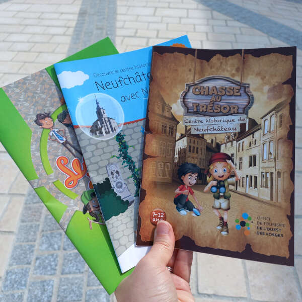 Découvrez Neufchâteau avec les livrets jeux