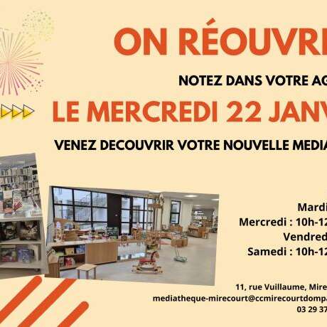 Médiathèque intercommunale de Mirecourt : bibliothèque